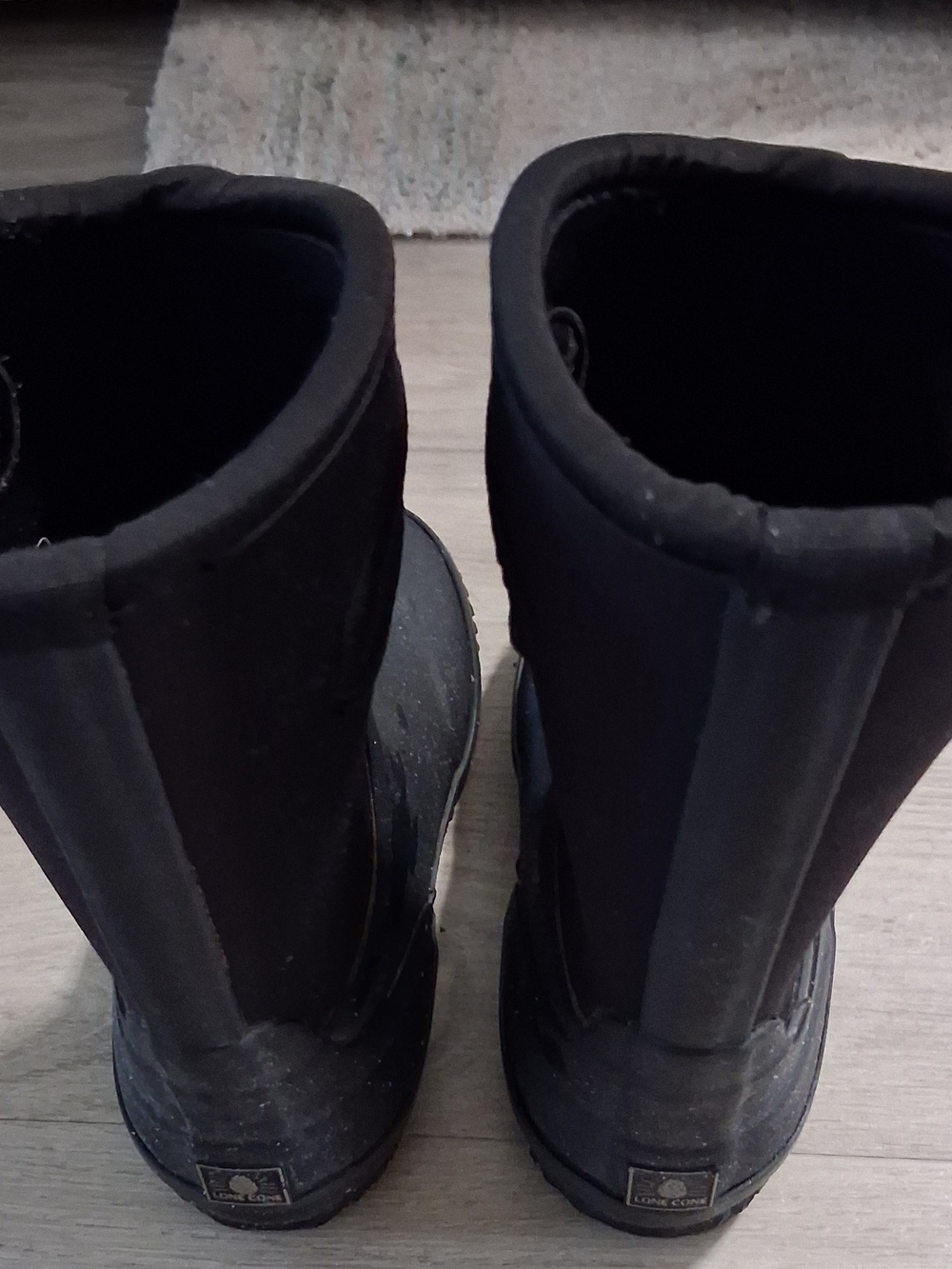 LONE CONE KIDS Black Neoprene Pull-On Rain/Snow Boot US Size 1